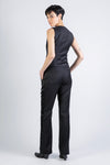 SMOKING SATIN - Pants
