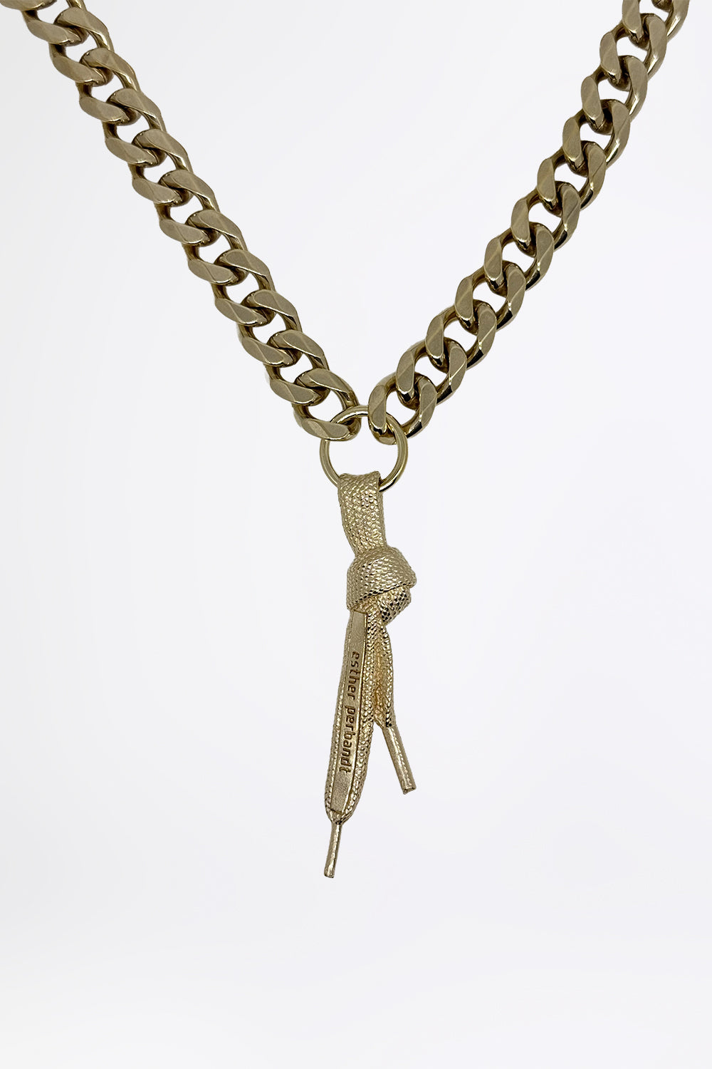 LACE - 重厚なネックレス ゴールド