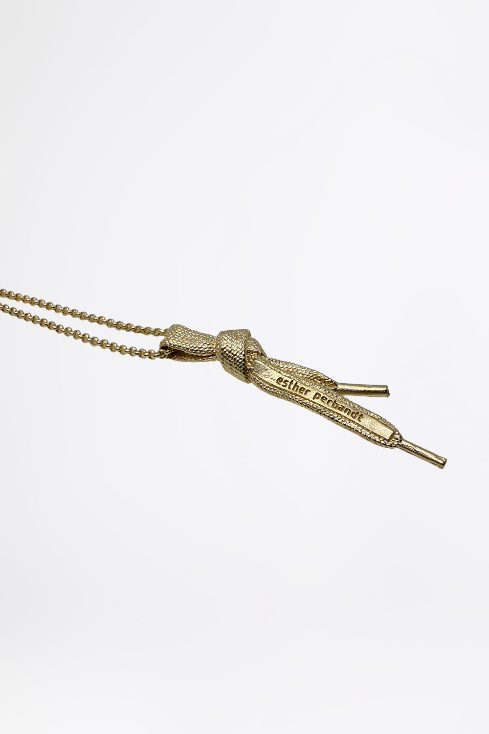 LACE - 繊細なネックレス ゴールド