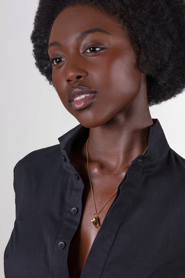 TOOTH - Short Necklace Gold