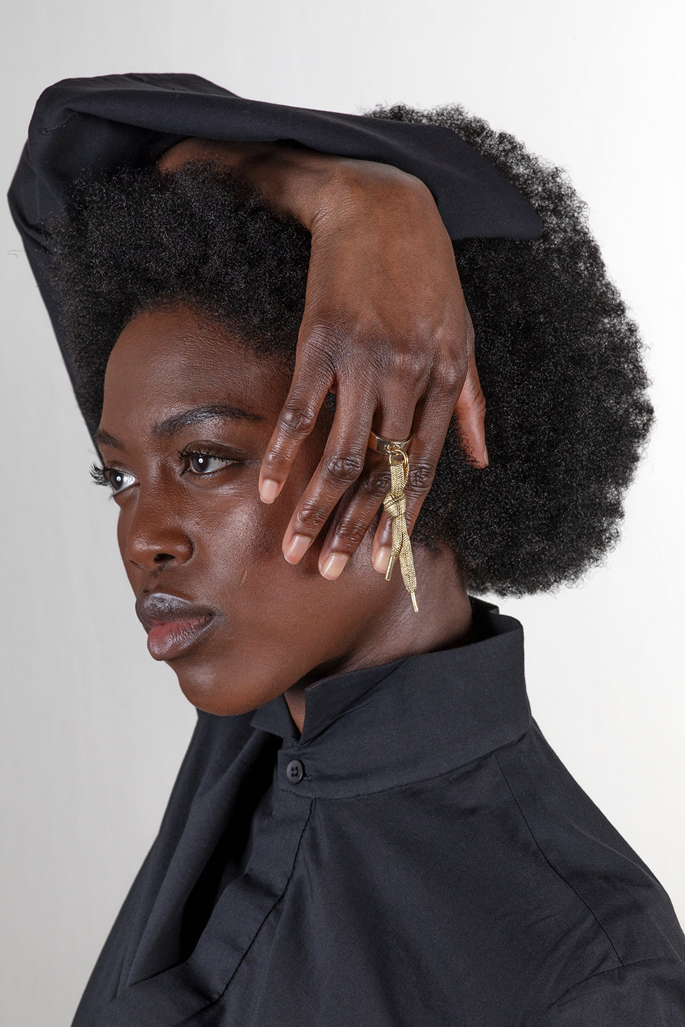 LACE - ボールドリング ゴールド