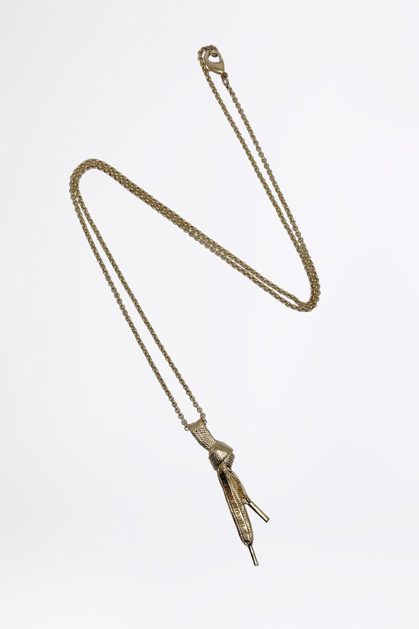 LACE - 繊細なネックレス ゴールド