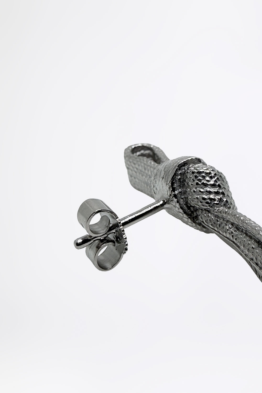 LACE - イヤリング シルバー