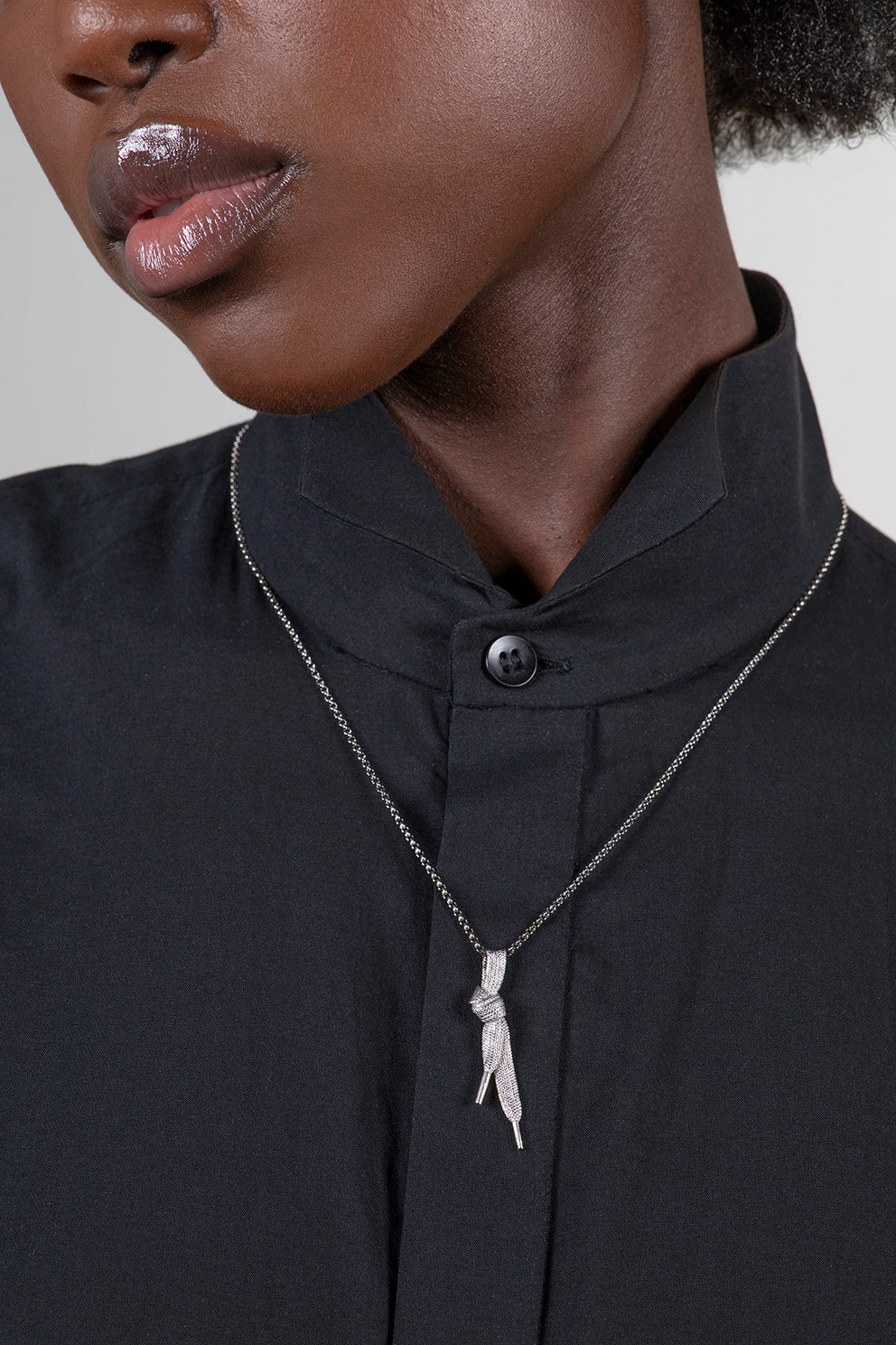 LACE - Fine Necklace Silver