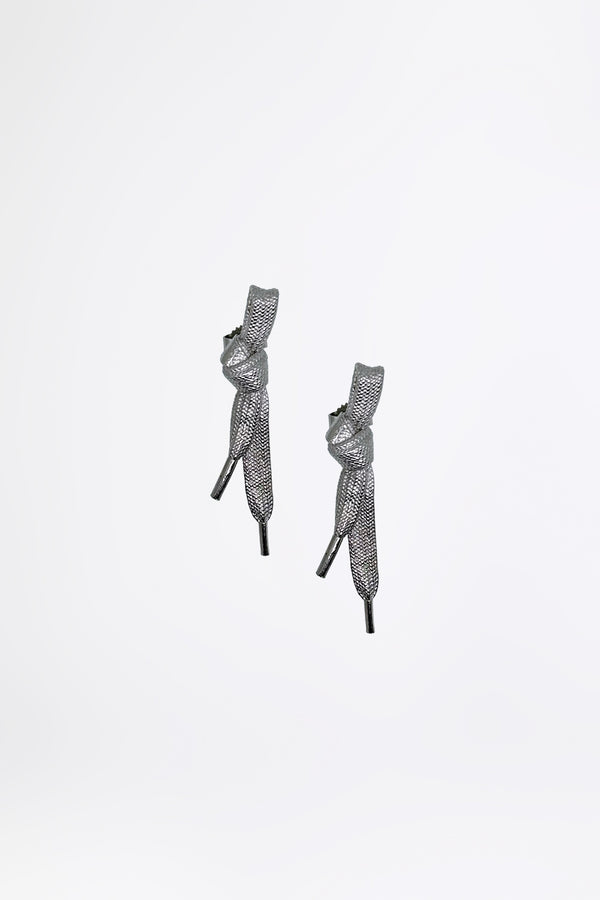 LACE - イヤリング シルバー