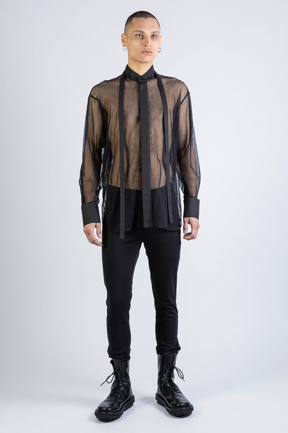SPLITTED Mesh - Shirt - Männer