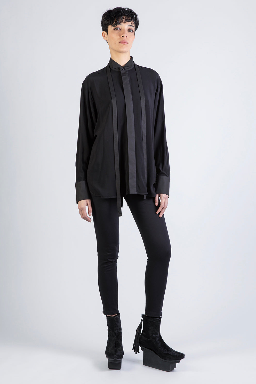 SPLITTED Viskose - Shirt - Frauen