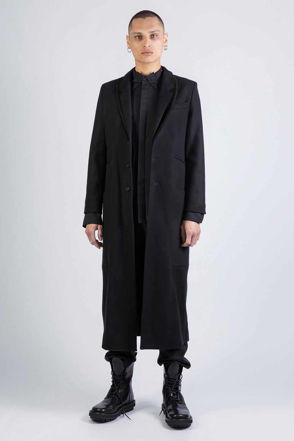 DOUBLE COLLAR - Mantel - Männer