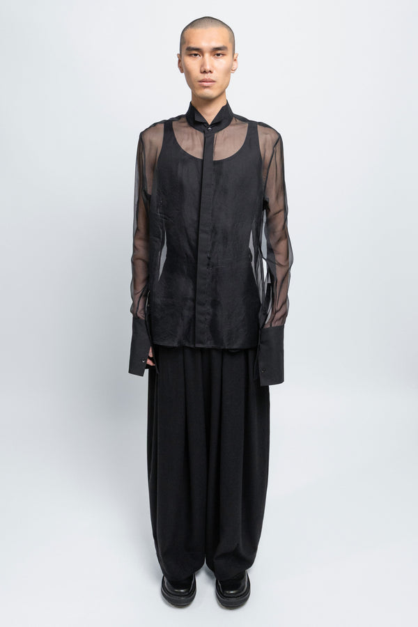 SMOKING ORGANZA - Shirt - Men