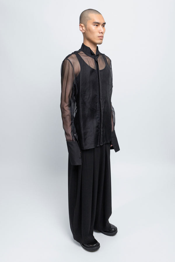 SMOKING ORGANZA - Shirt - Men