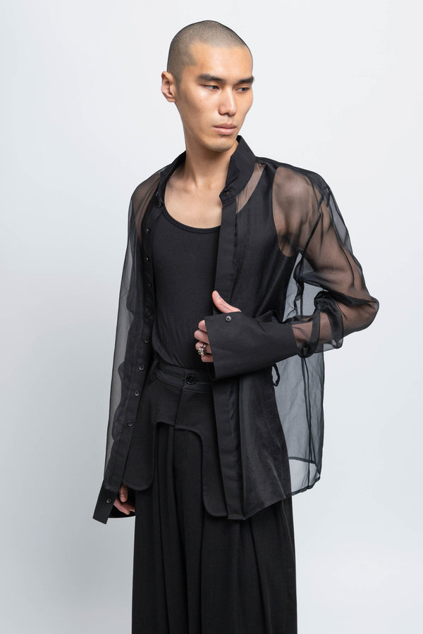 SMOKING ORGANZA - Shirt - Men