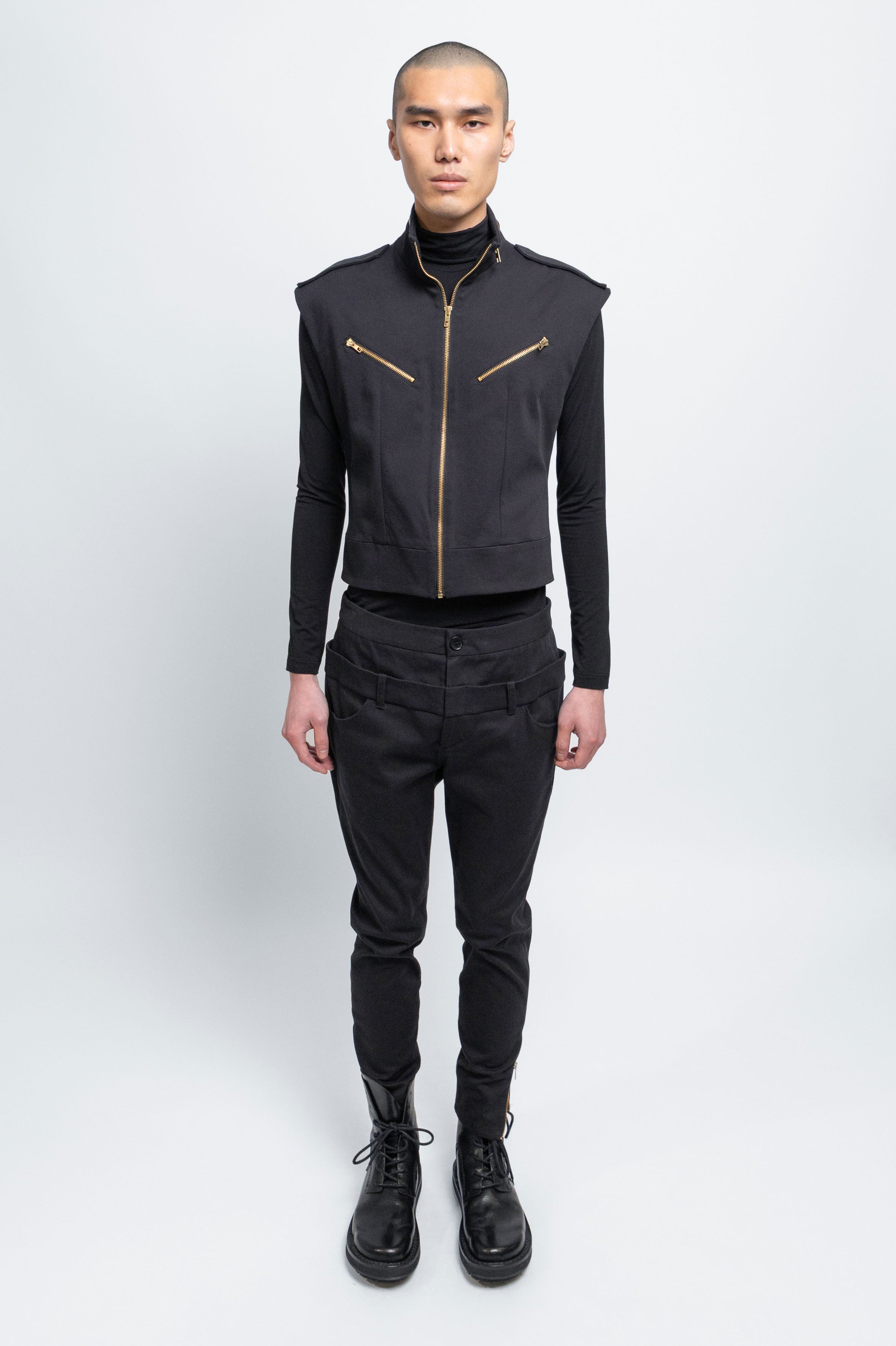 SKINNY NORRIS GOLD - Pants - Men