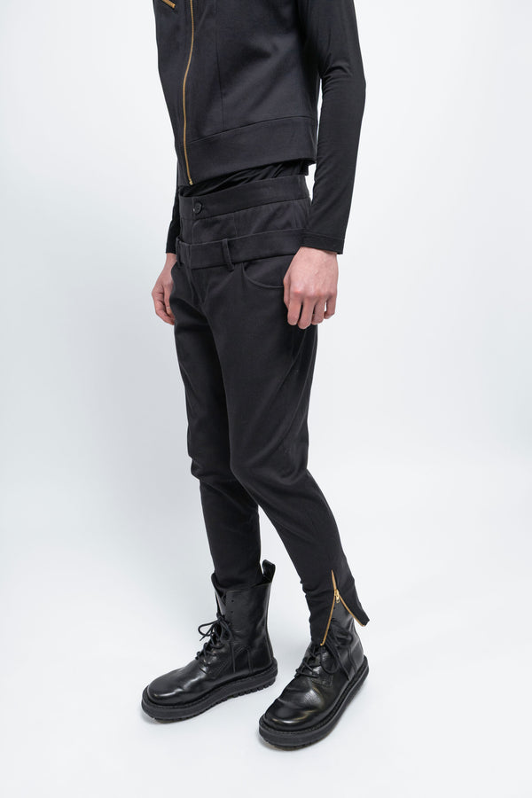 SKINNY NORRIS GOLD - Pants - Men