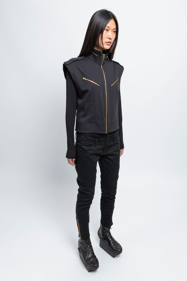 SKINNY NORRIS GOLD - パンツ - 女性