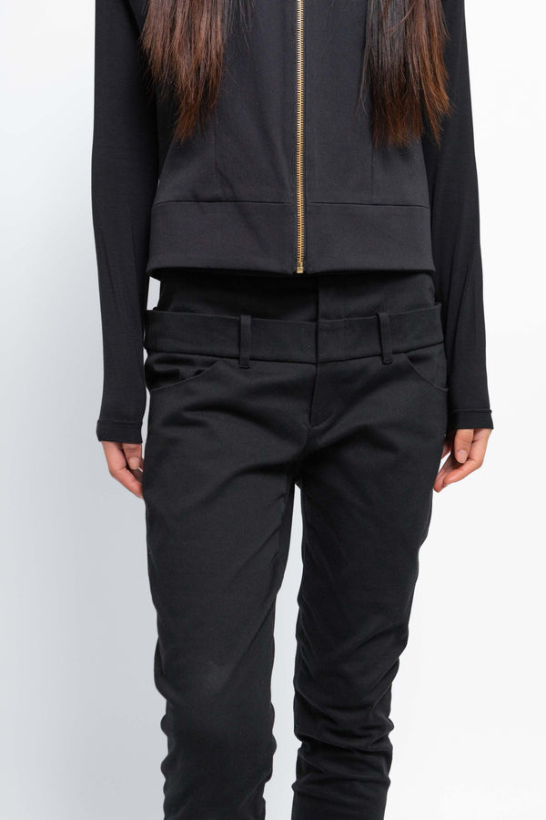 SKINNY NORRIS GOLD - パンツ - 女性