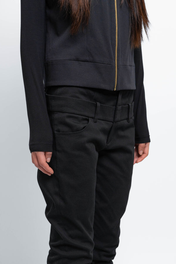 SKINNY NORRIS GOLD - パンツ - 女性