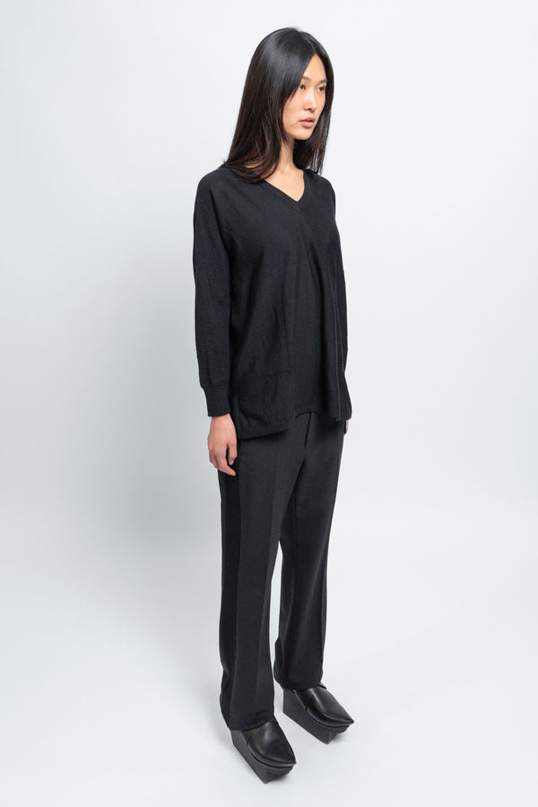 MOONLIGHT - V-Neck Strickpullover - Frauen