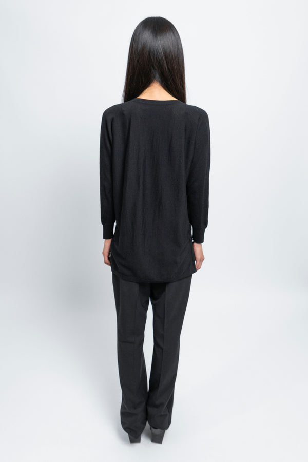 MOONLIGHT - V-Neck Strickpullover - Frauen