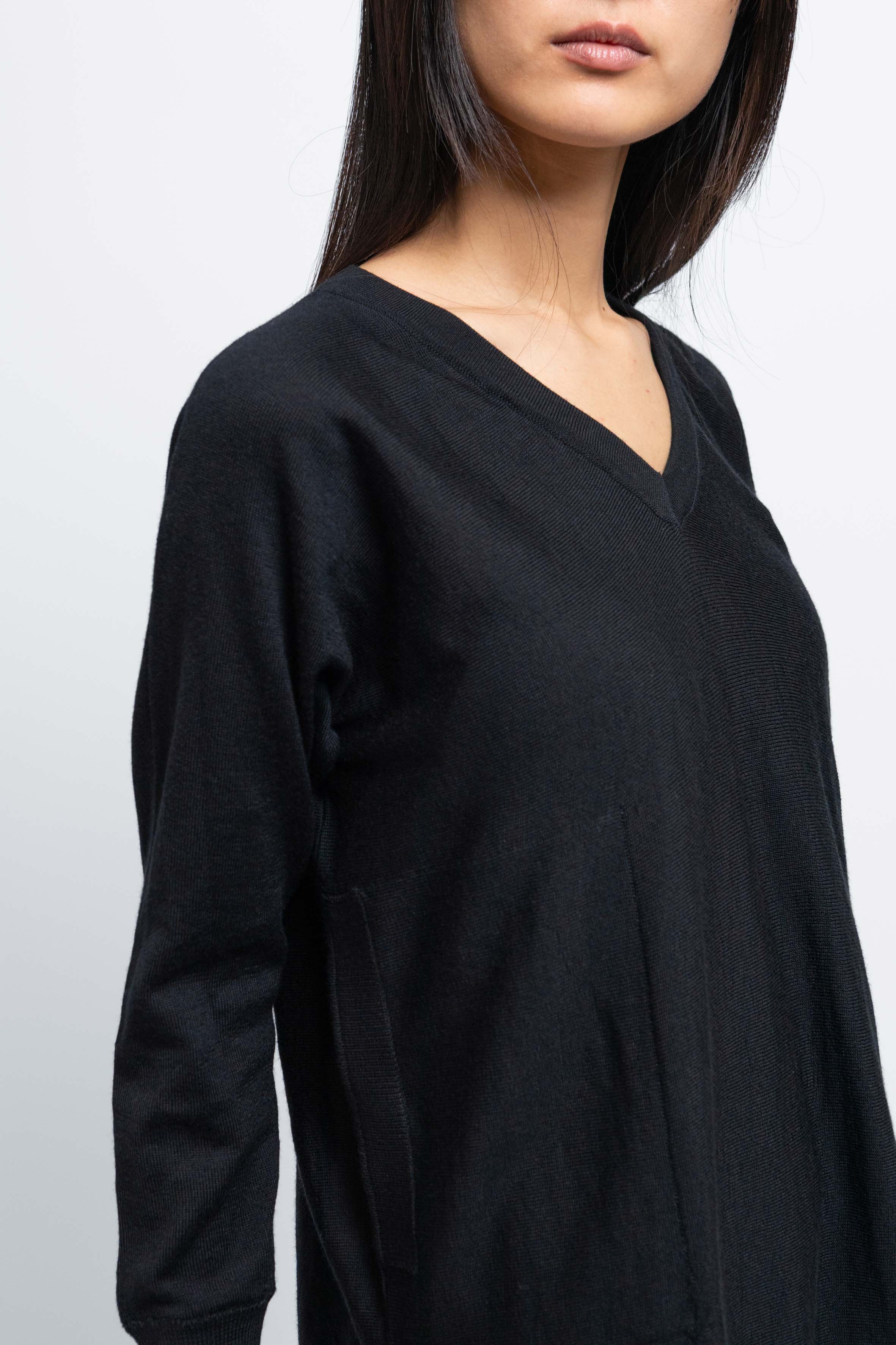 MOONLIGHT - V-Neck Strickpullover - Frauen