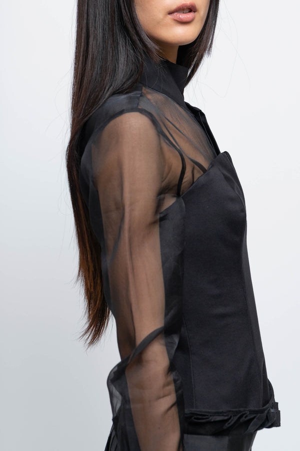 SMOKING ORGANZA - Hemd - Frauen