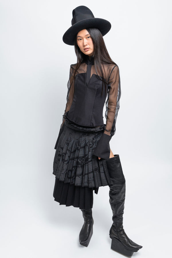 SMOKING ORGANZA - Hemd - Frauen