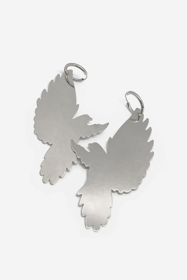 BIRD - Silber Ohrring