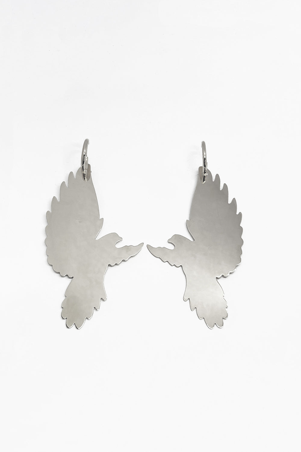 BIRD - Silber Ohrring