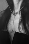 GEARWHEEL - Long Single Gold Necklace