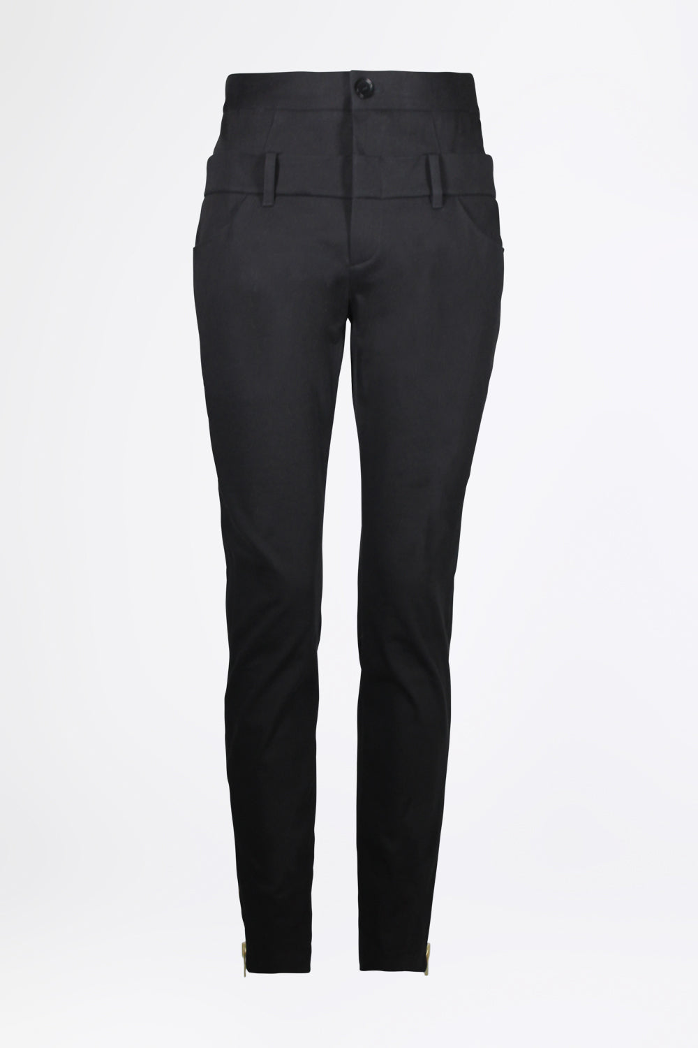 SKINNY NORRIS GOLD - Pants - Women