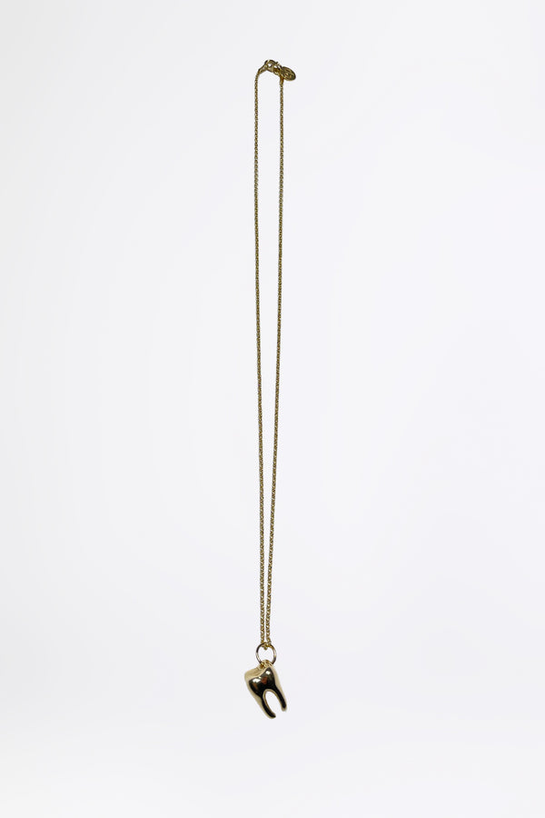 TOOTH - ショートネックレス ゴールド