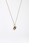 TOOTH - ショートネックレス ゴールド