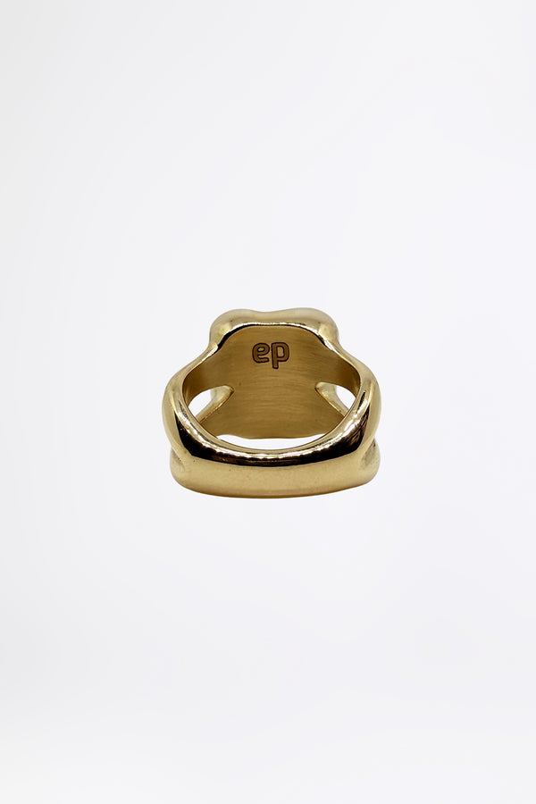 SINGLE TOOTH ース - リング ゴールド