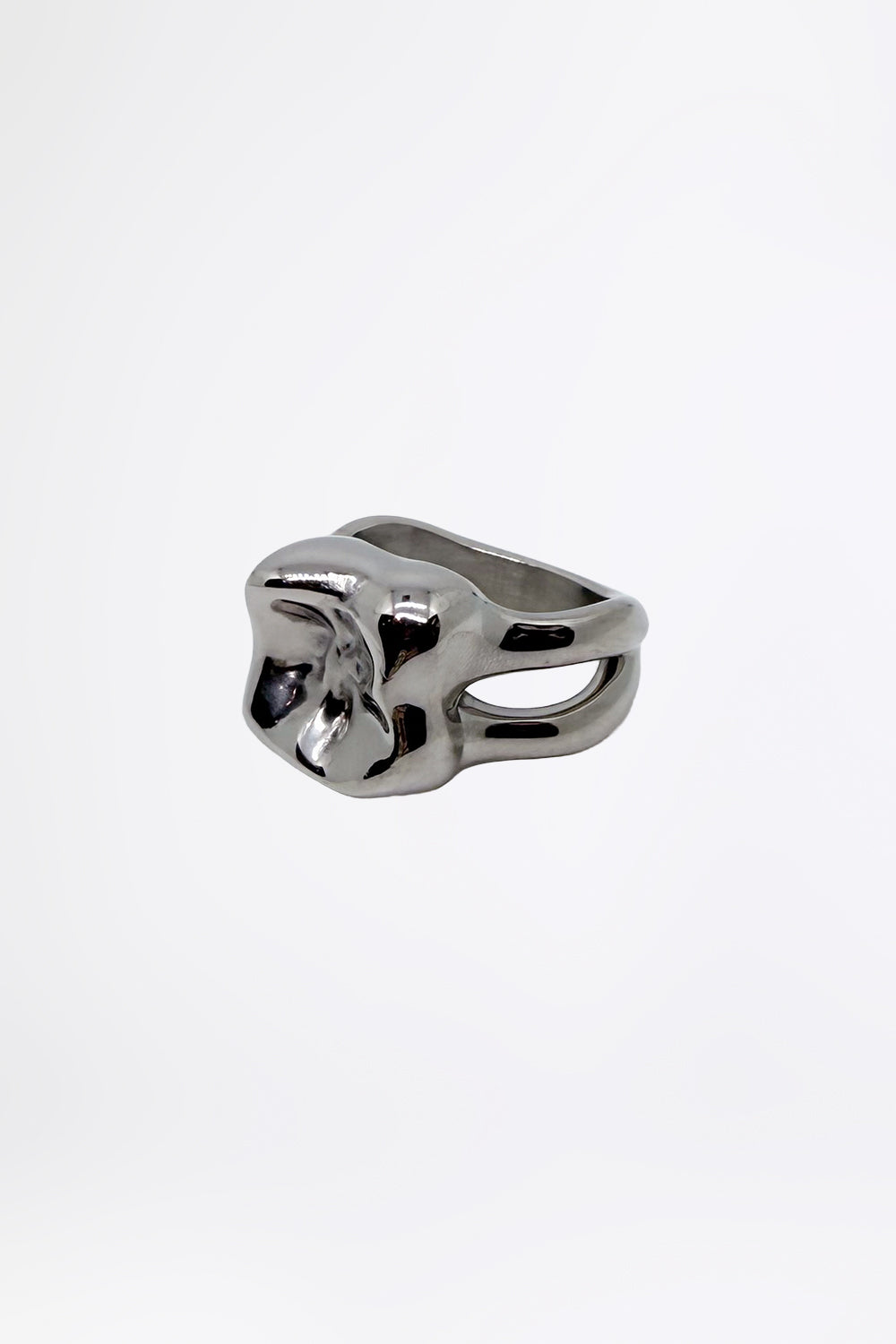 SINGLE TOOTH - Ring Silber