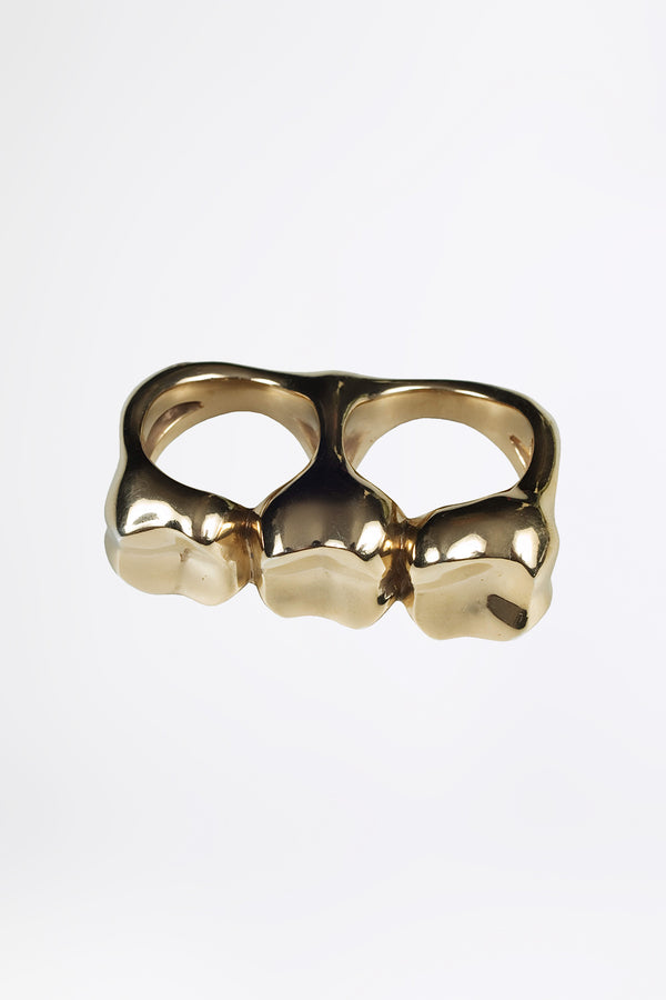 TRIPLE TOOTH ース - リング ゴールド