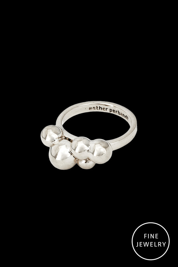 ECHTSCHMUCK - FINE BUBBLE - Silber Ring