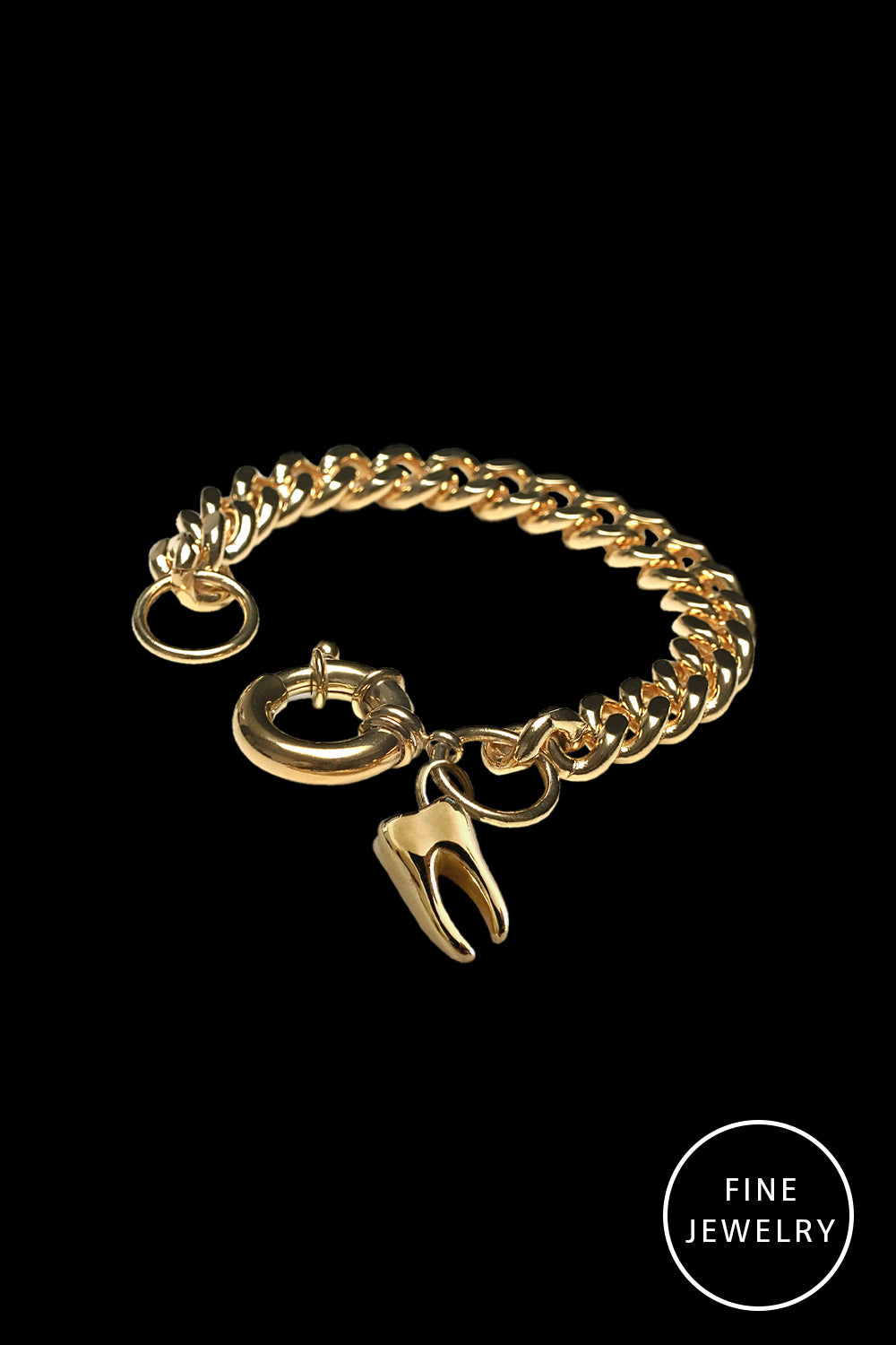 FINE JEWELRY - TOOTH - Gold Bracelet