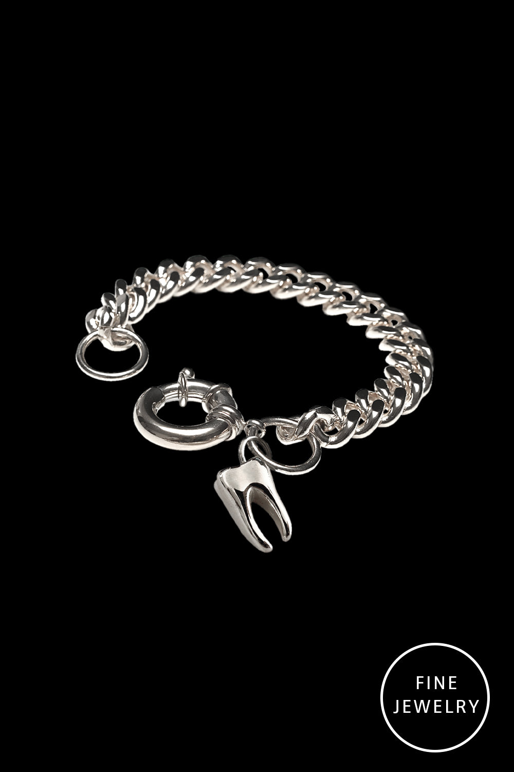 FINE JEWELRY - TOOTH - Silver Bracelet