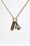 HUNGRY FOR LIFE - Fine Gold Necklace