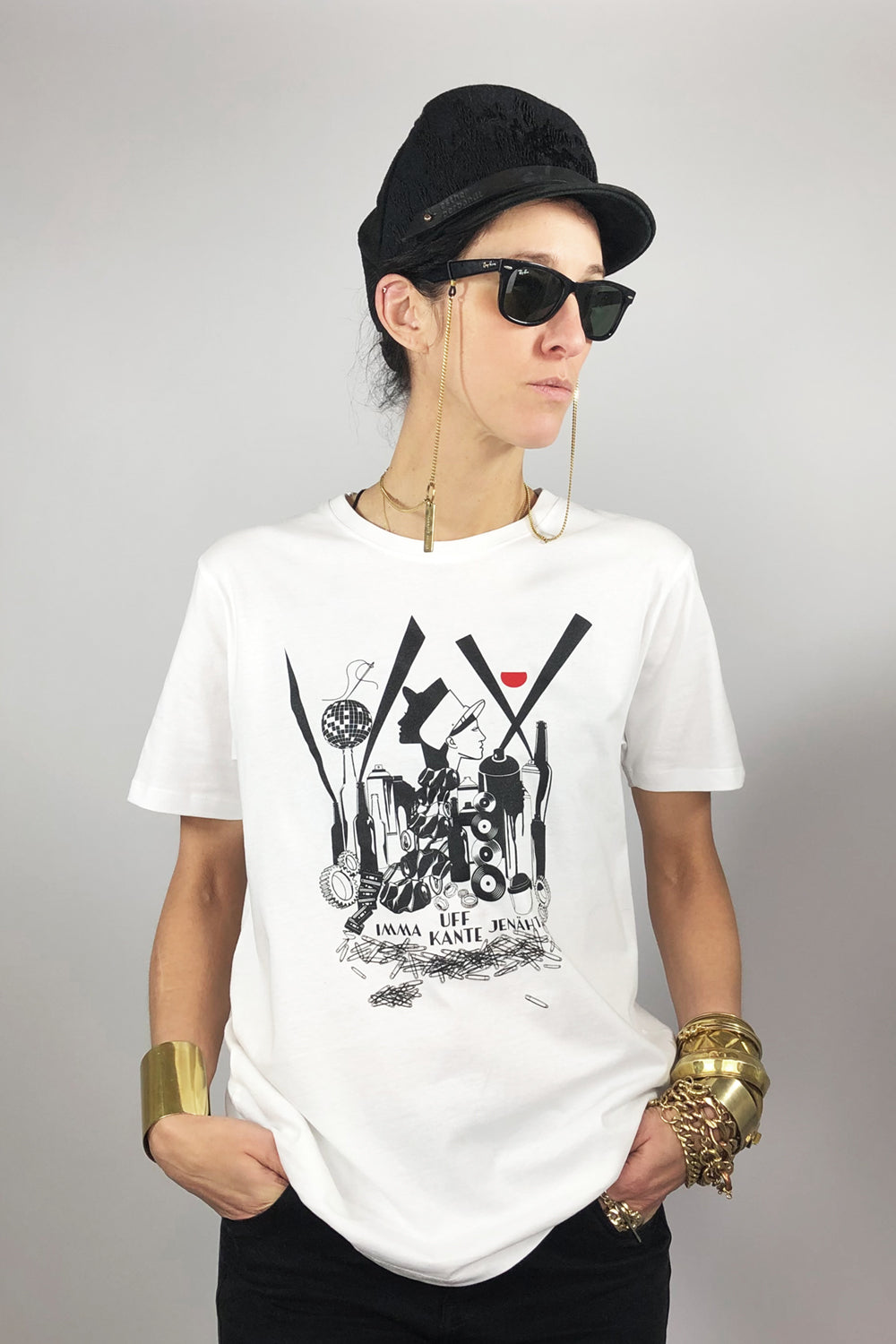 Esther Perbandt X TIP Berlin - Weißes T-Shirt - Frauen