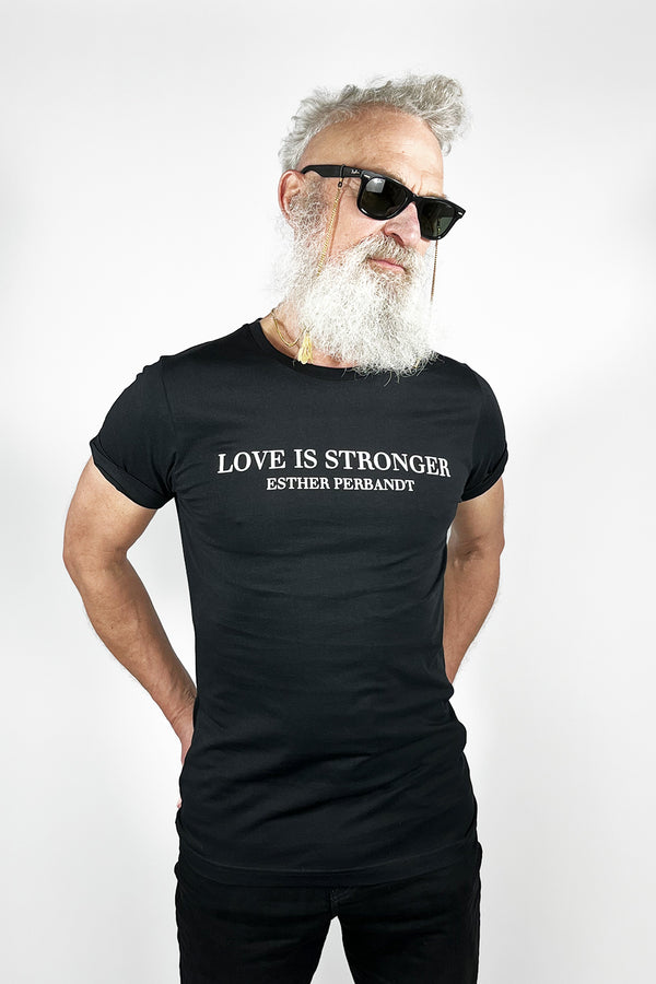LOVE IS STRONGER - Statement T-Shirt - Men