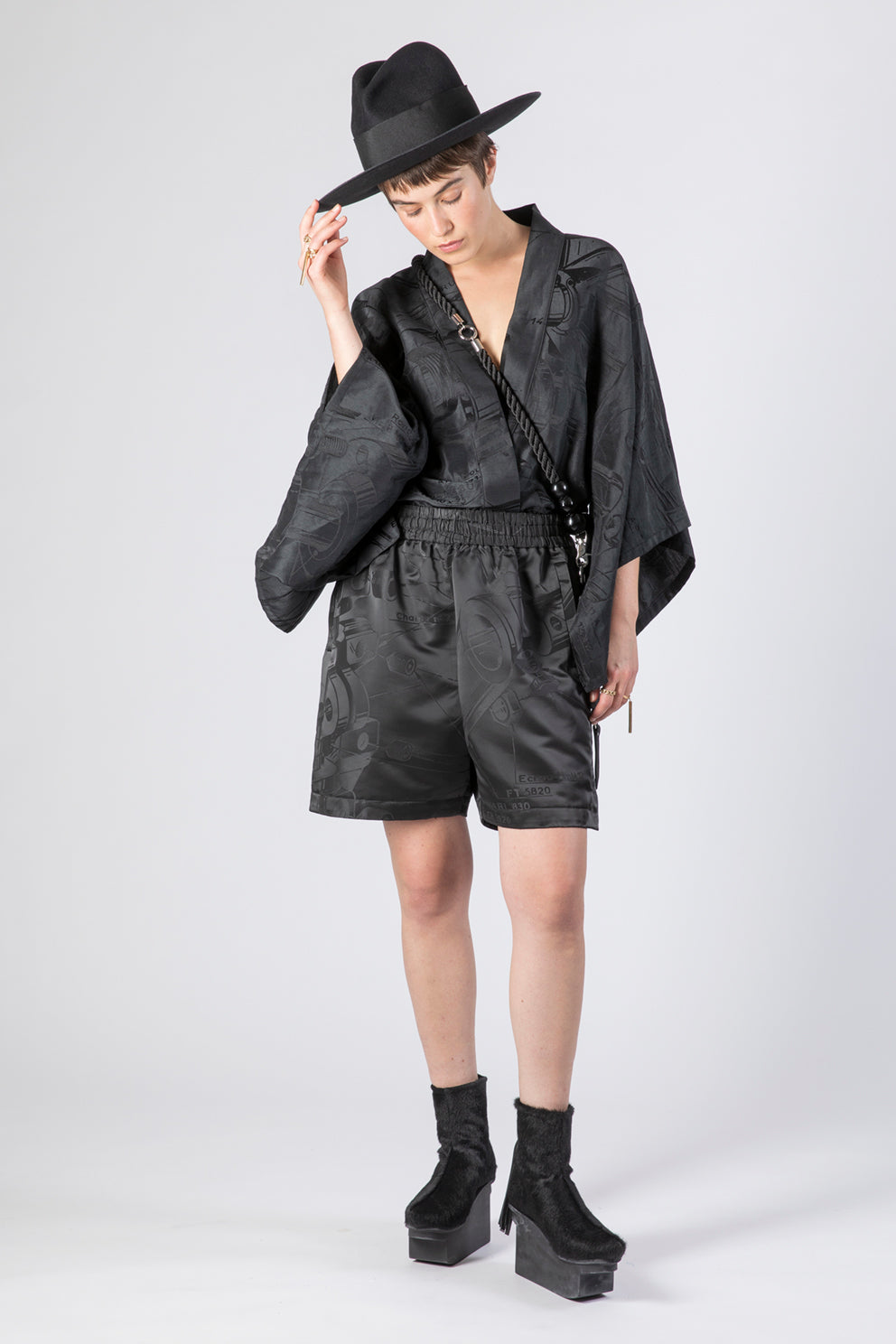 MACHINE SHORT - Kimono - Women