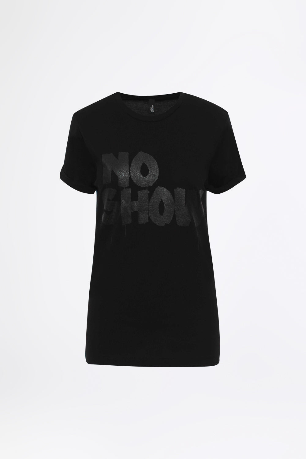 NO SHOW Schwarz - Statement T-Shirt