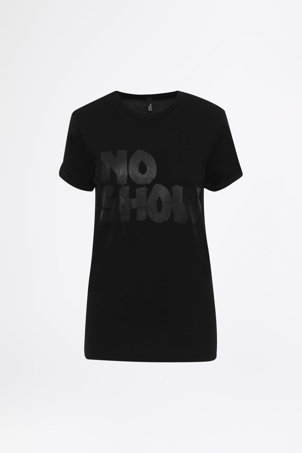 NO SHOW ブラック - ステートメントTシャツ - メンズ