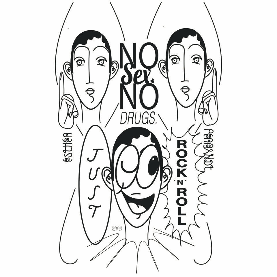 NO SEX, NO DRUGS, JUST ROCK’N ROLL - Statement T-Shirt