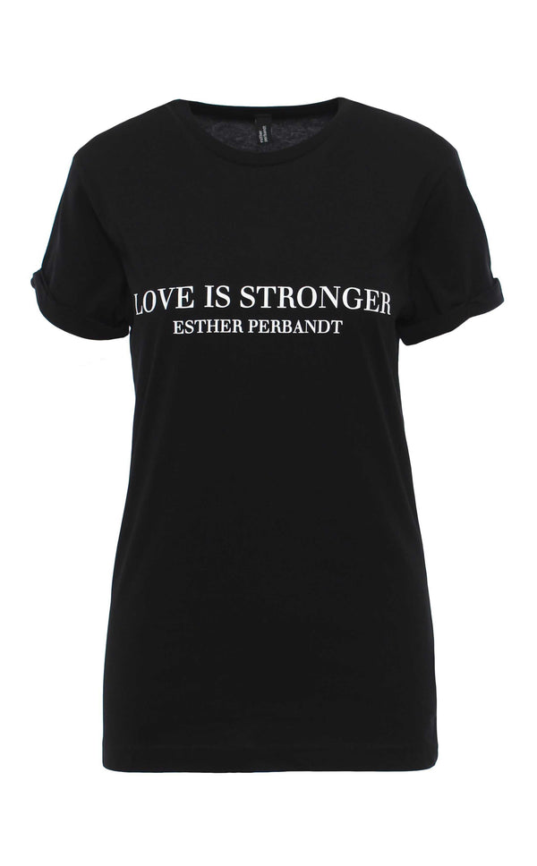 LOVE IS STRONGER - Statement T-shirt | esther perbandt