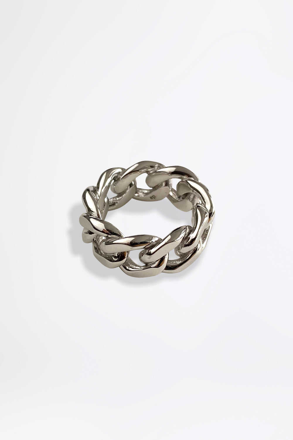 TANK CHAIN BOLD - Silber Ring