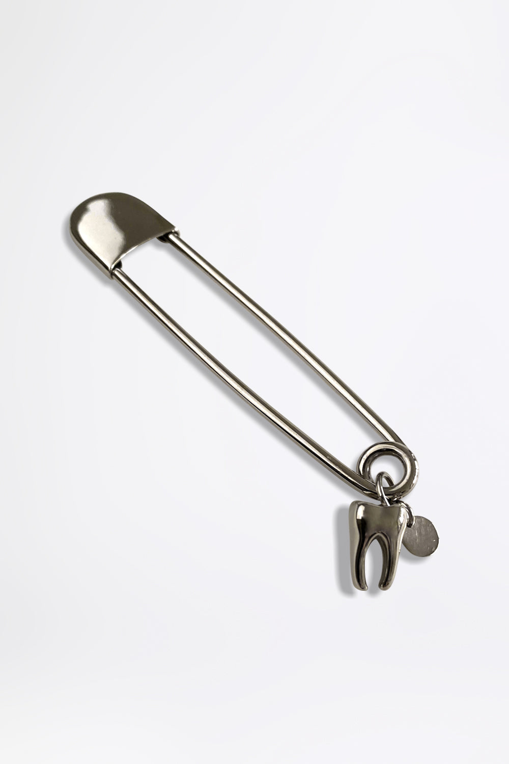 TOOTH - Silver Safety pin