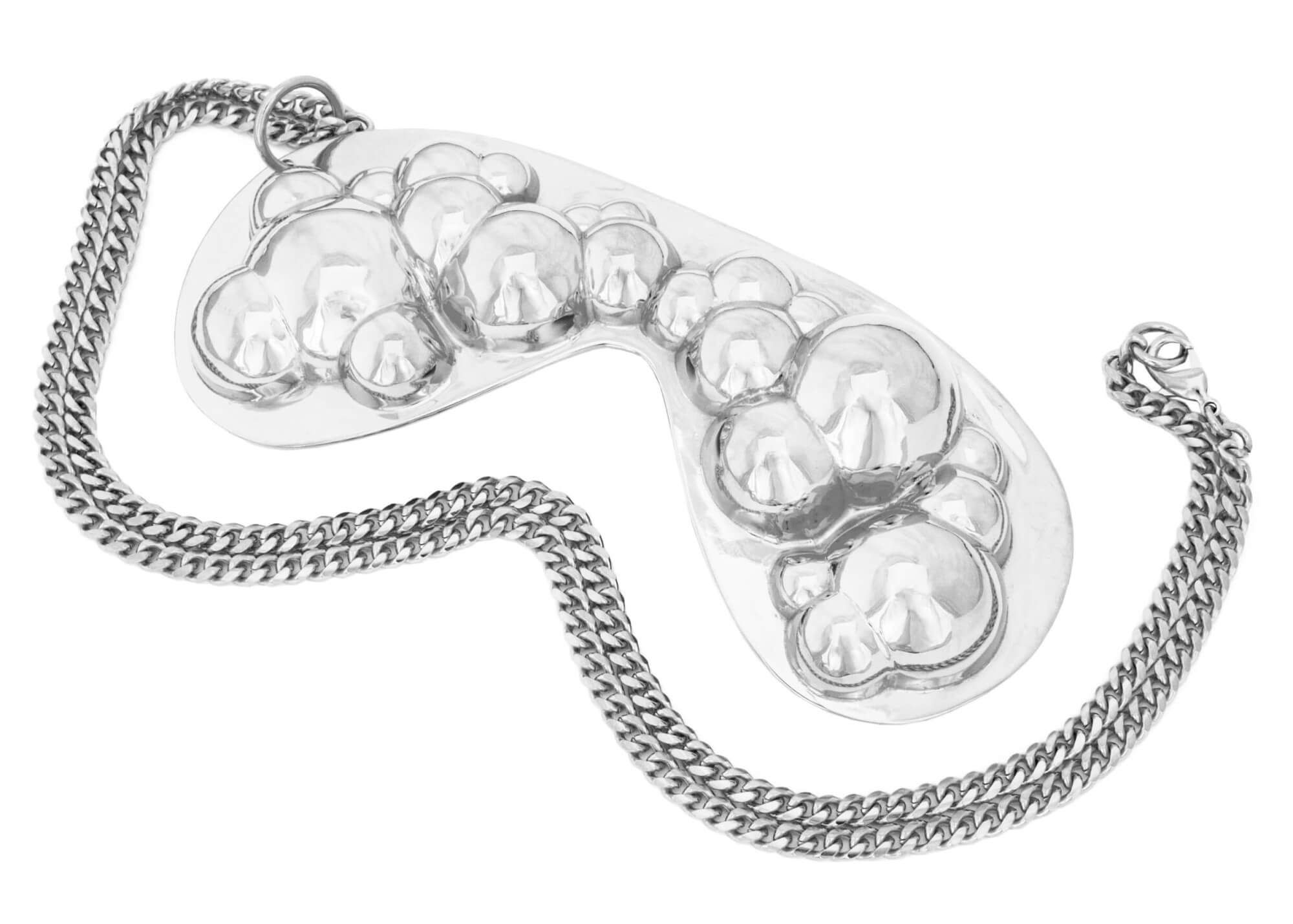 SLEEPMASK BUBBLE - Silver Necklace
