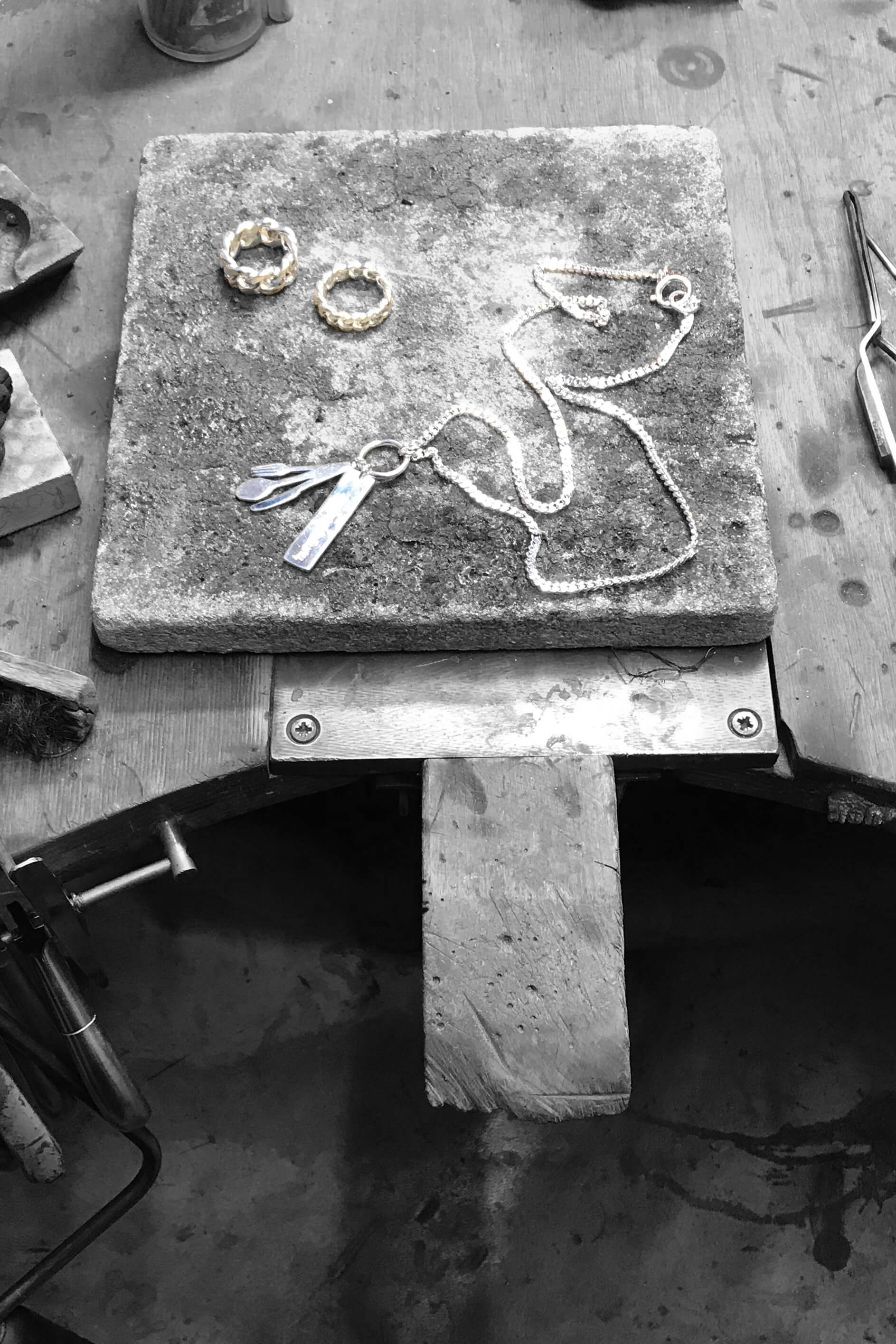 Silver plating tuning for rings and fine chains