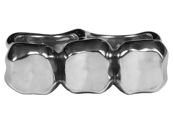 TRIPLE TOOTH - Silber Ring